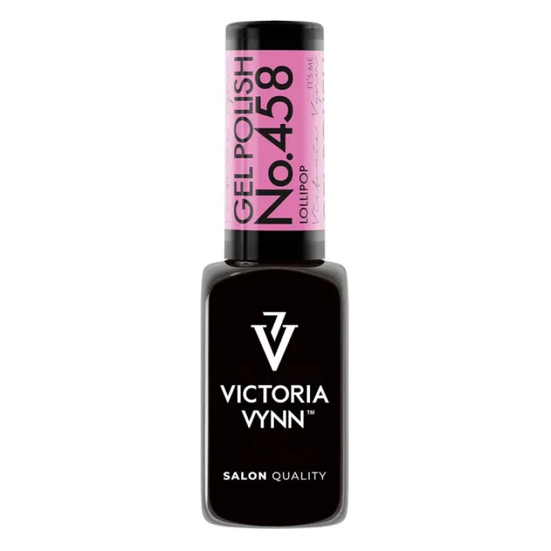 salon gel polish No.458 Lollipop (TPO FREE, HEMA FREE, DI-HEMA FREE)
